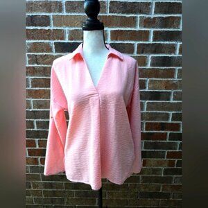 PINK & Lime soft pink tunic
